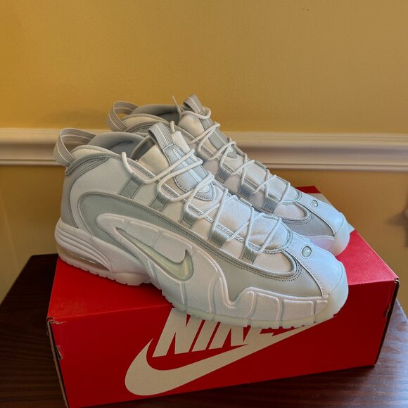 Nike Air Max Penny Pure Platinum Men's Size 14 NIB - Picture 1 of 5